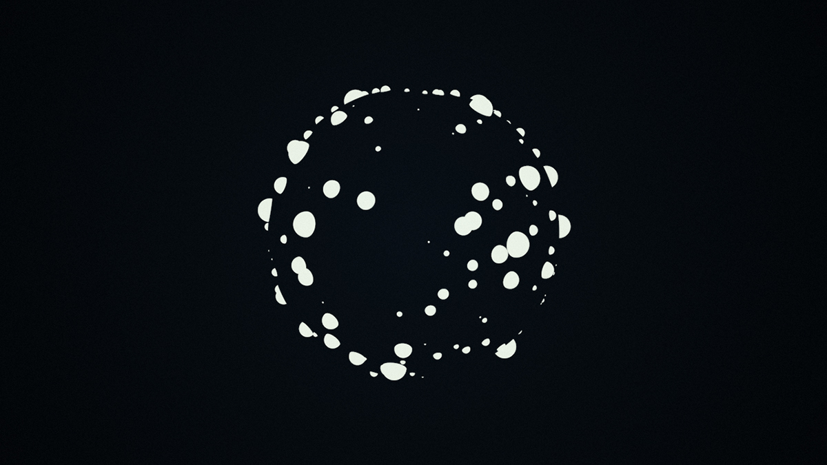sphere  Motion Graphics  round  morphing  Form motion c4d cinema4d