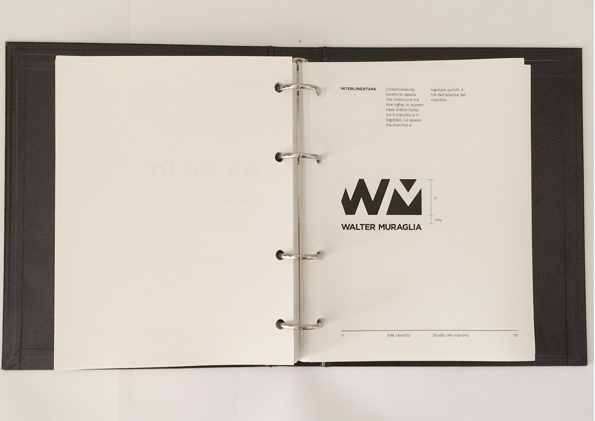 Palermo Walter Muraglia wm design brand identity book logobook logo corporate