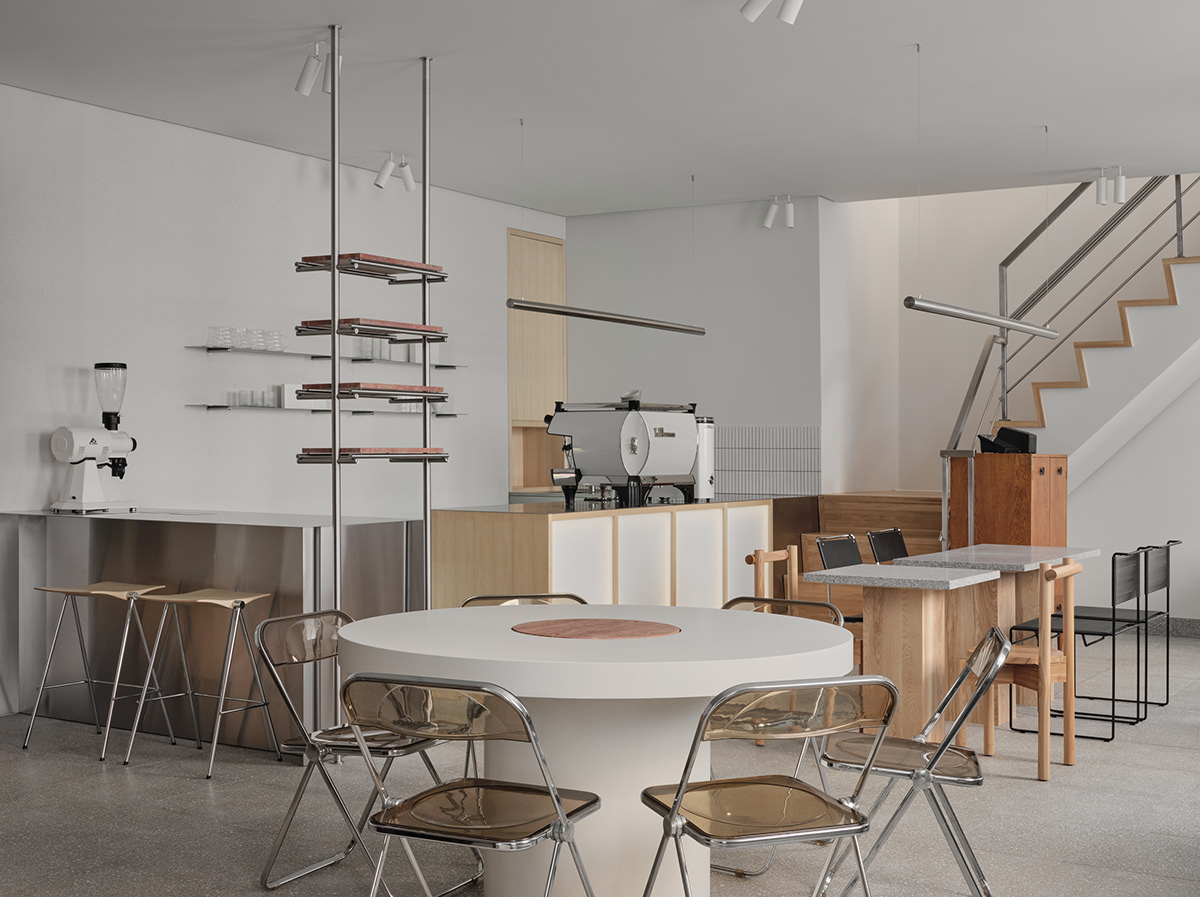 architecture Coffee House design Interior minimalistic public