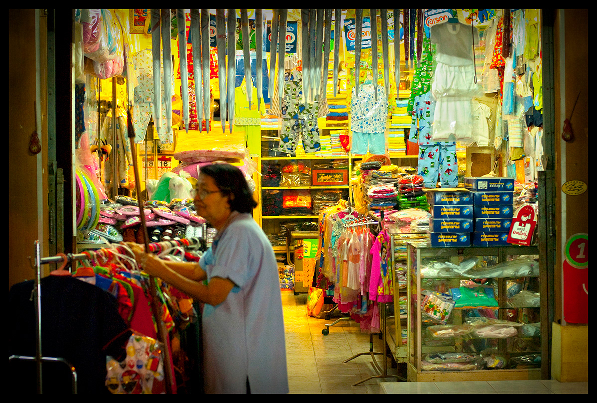 Thailand comerce Shops life