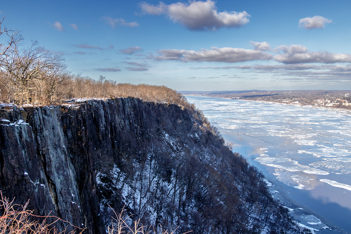 Hudson River Landscape Photography  Nature frozen water history of hudson river ice flows Pallisades cliff pancake Ice RiverIce