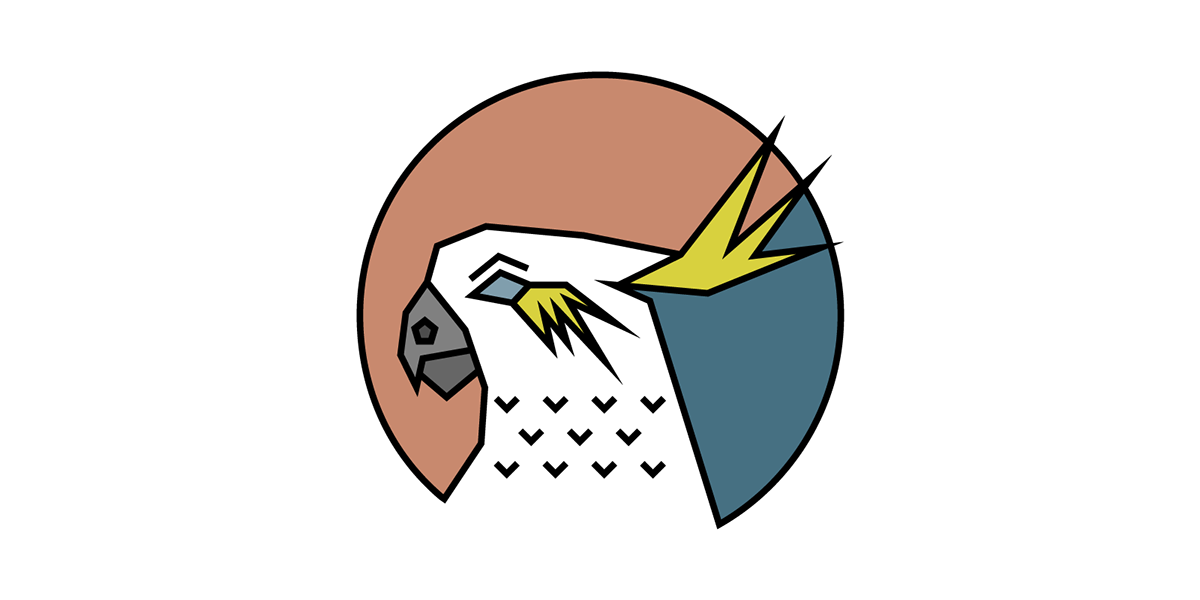 joseph shields the art of flight birds beaks illustrated design graphic Icon identity Shields animals wild life logo