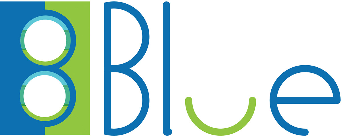 8Blue ads logo شعار اعلان دعاية Icon