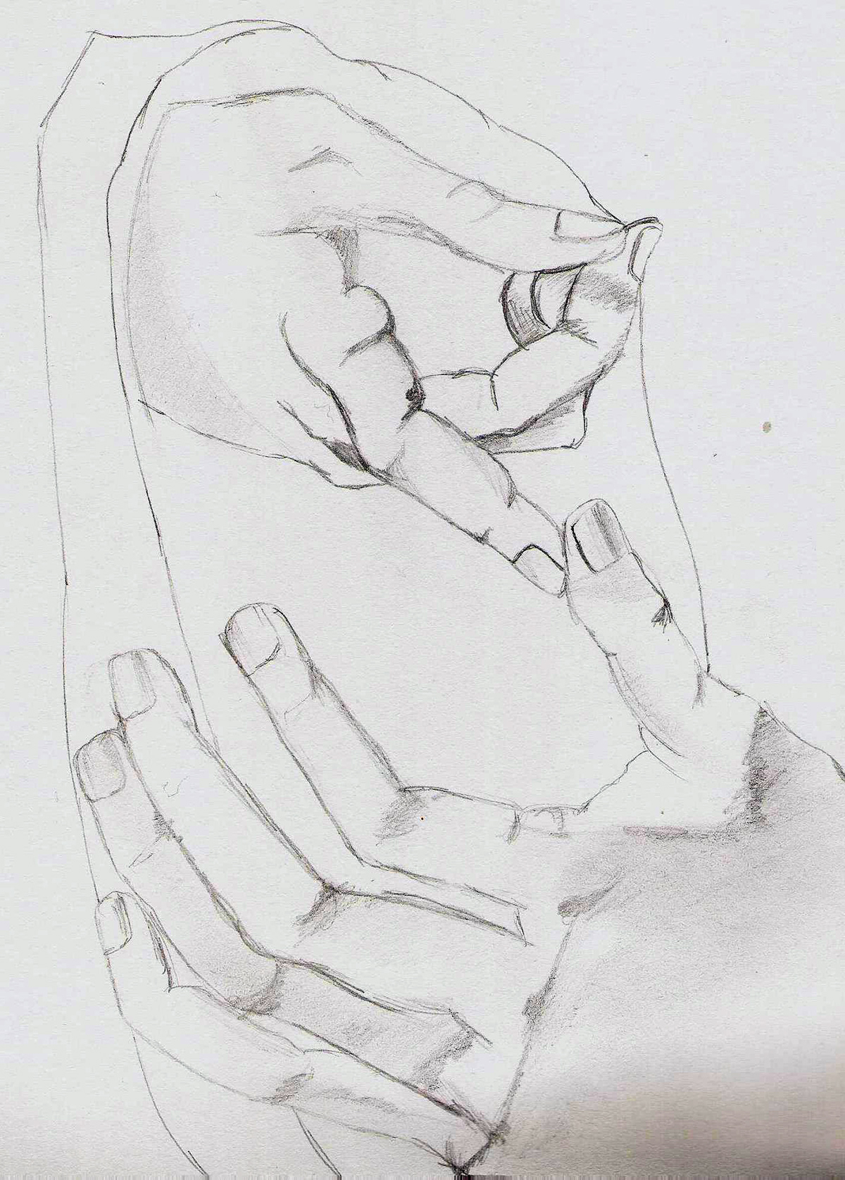 hands feets pencil pen watercolor draw drawings