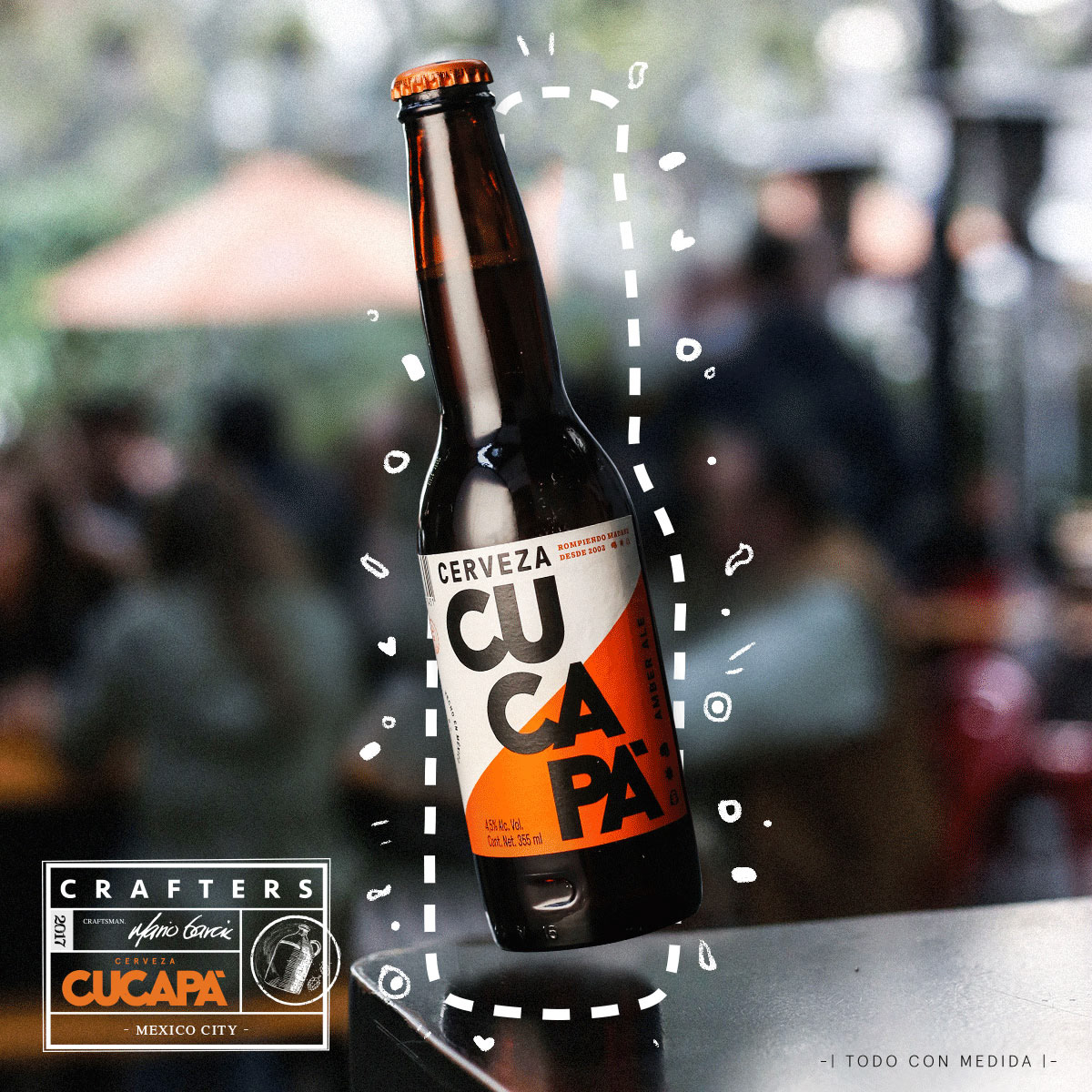 Cucapa beer craft beer brewery crafted craft drinks social media crafters orange