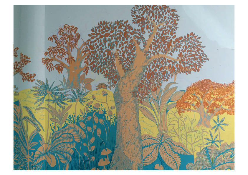 Mural Technology wall painting techno ethnic trivandrum