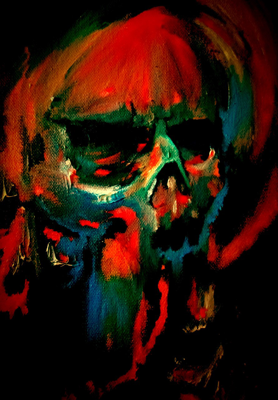 abstract acrylic canvas