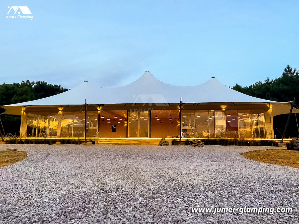 Large Deluxe Lodge Tent for Visitor Centeor