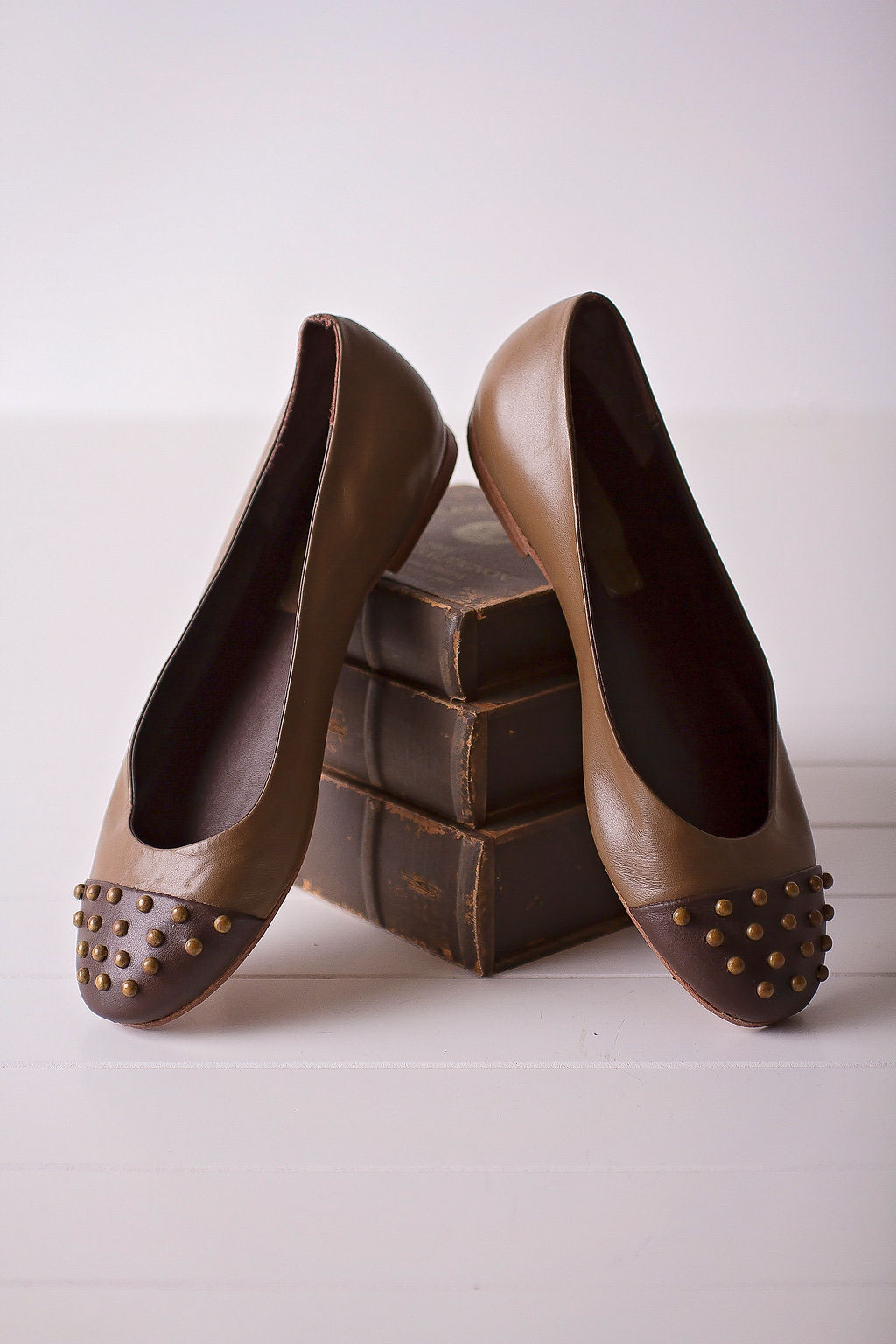 shoes footwear shoe handmade leather studs stitching