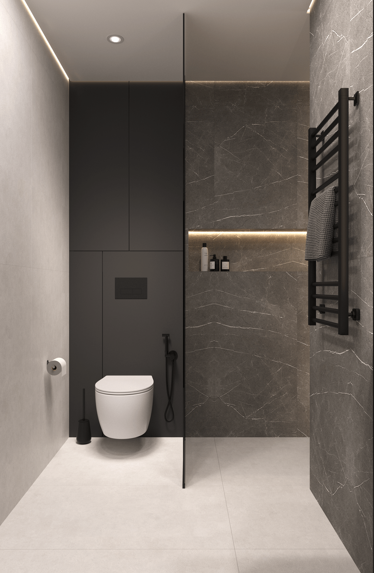 3ds max corona interior design  3d modeling bathroom bathroom design дизайн интерьера visualization Визуализация интерьера современный дизайн