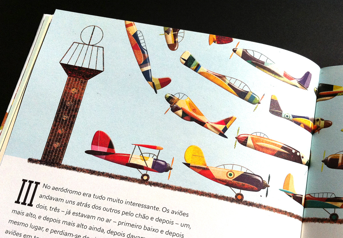 modern book graphic Retro texture 50s pattern colorful grainy 30s mixed media geometric childrens books daniil harms bruaá Daniil Kharms Goncalo Viana