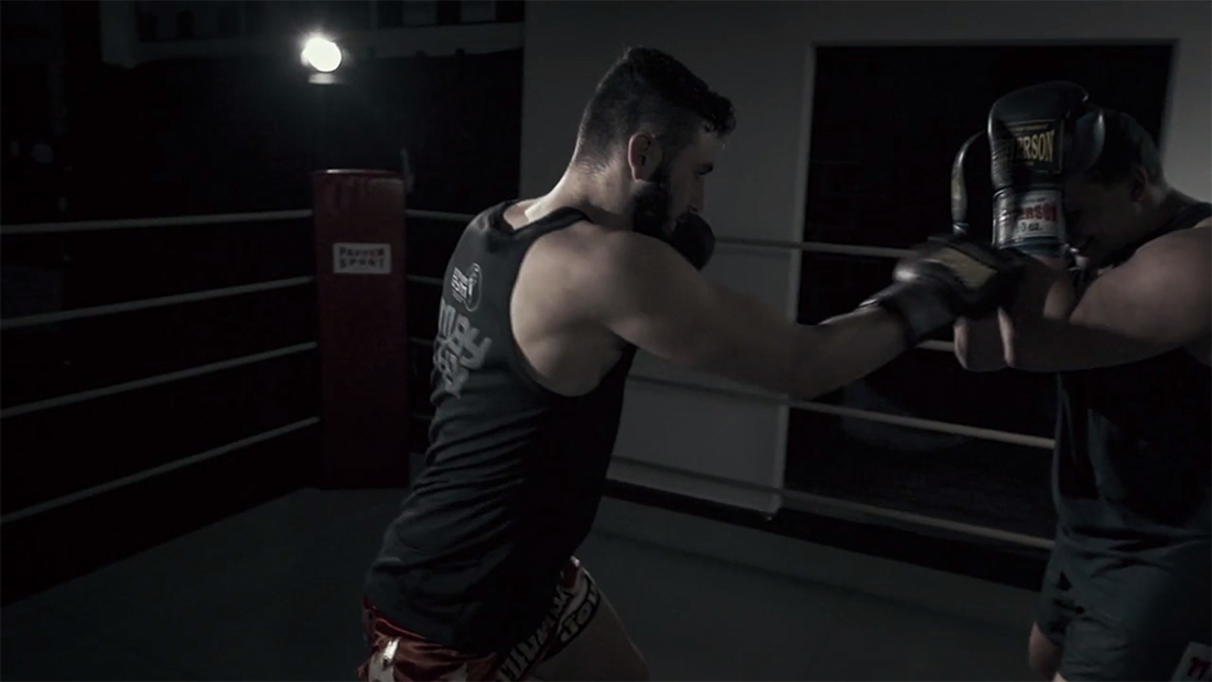 Infight Boxing short boxfilm fs700 dslr gym ravensburg DHBW mediendesign motion sport movie drama cancer