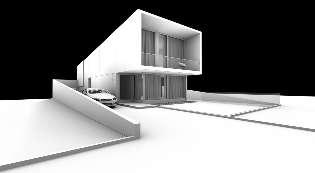 visualisation architecturalvisualisation Octane Render desighhouse modernhouse house design Render Villa modernarchitecture