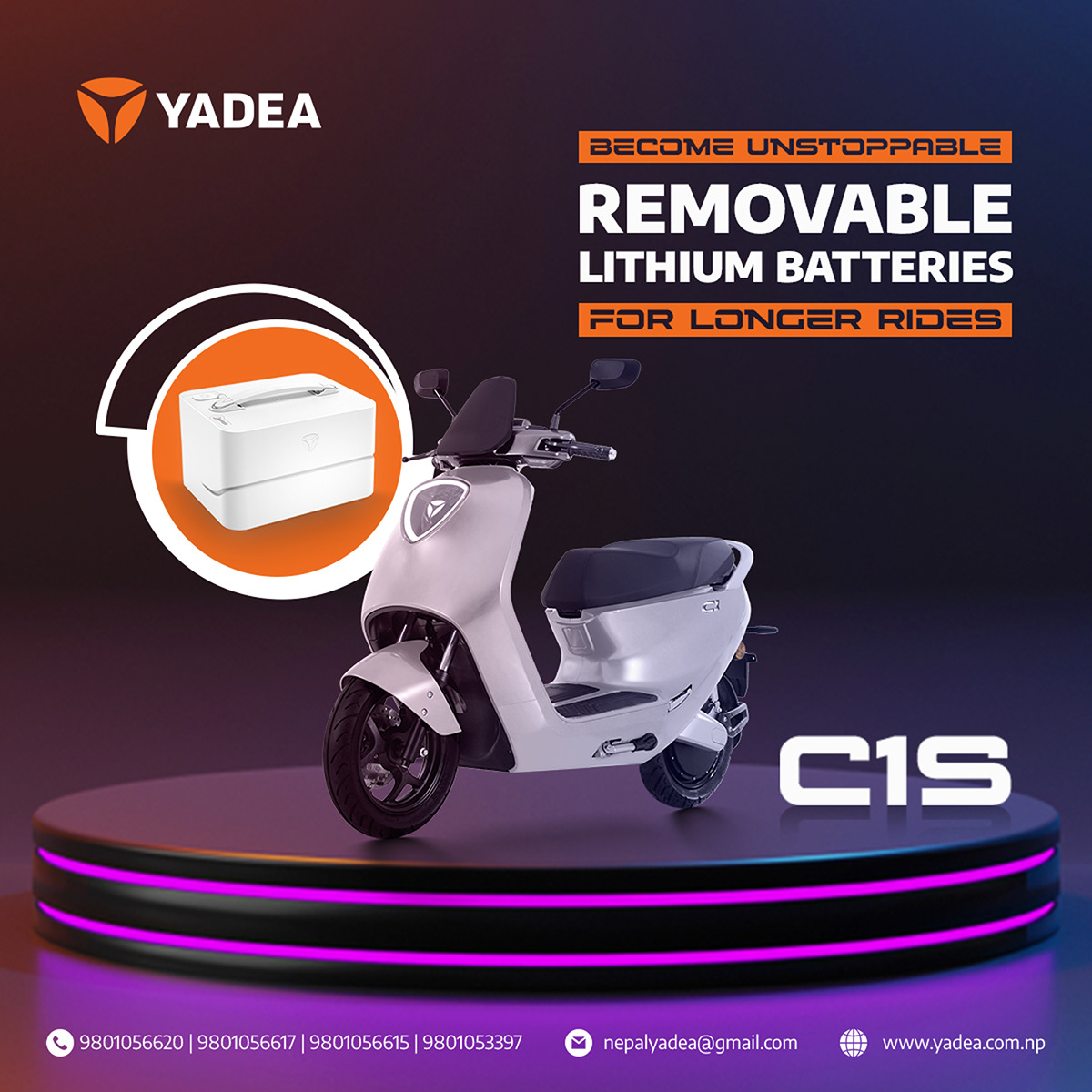 c1s g5 graphic design  s like scooters Scooters eléctricos YADEA yadea emtb yadea nepal yadea scooters