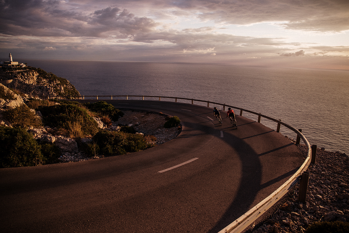 roadbike peloton Cycling sport mallorca spain Islas Baleares scenery Landscape sea