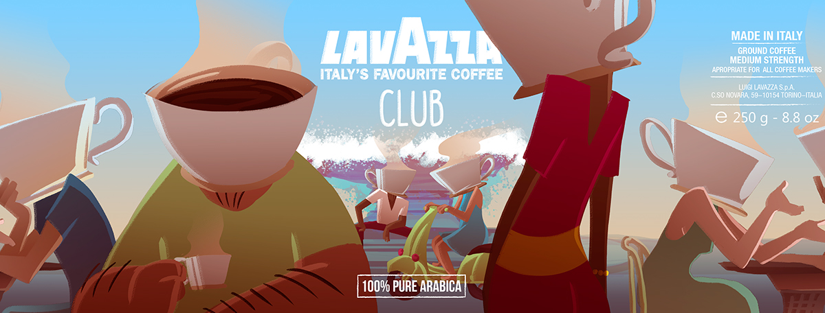 Lavazza Coffee bezalel