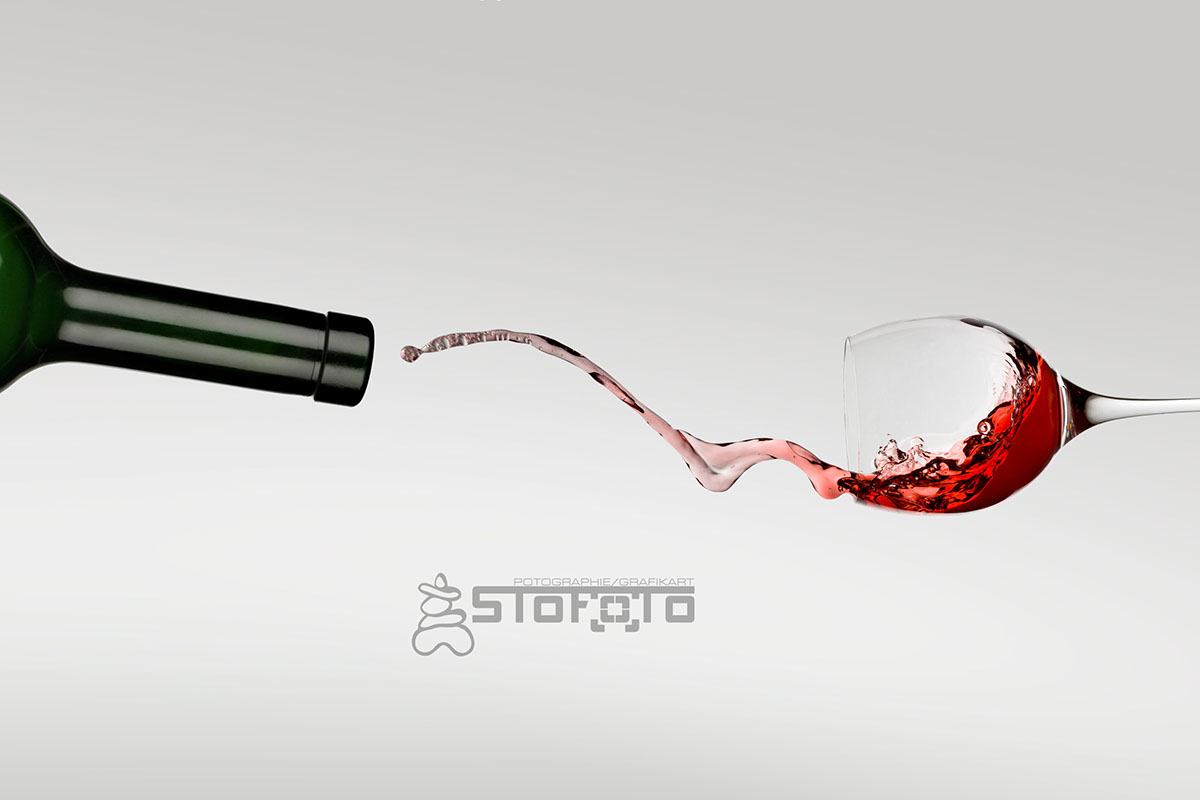 splash wein wino Spritzer rot red