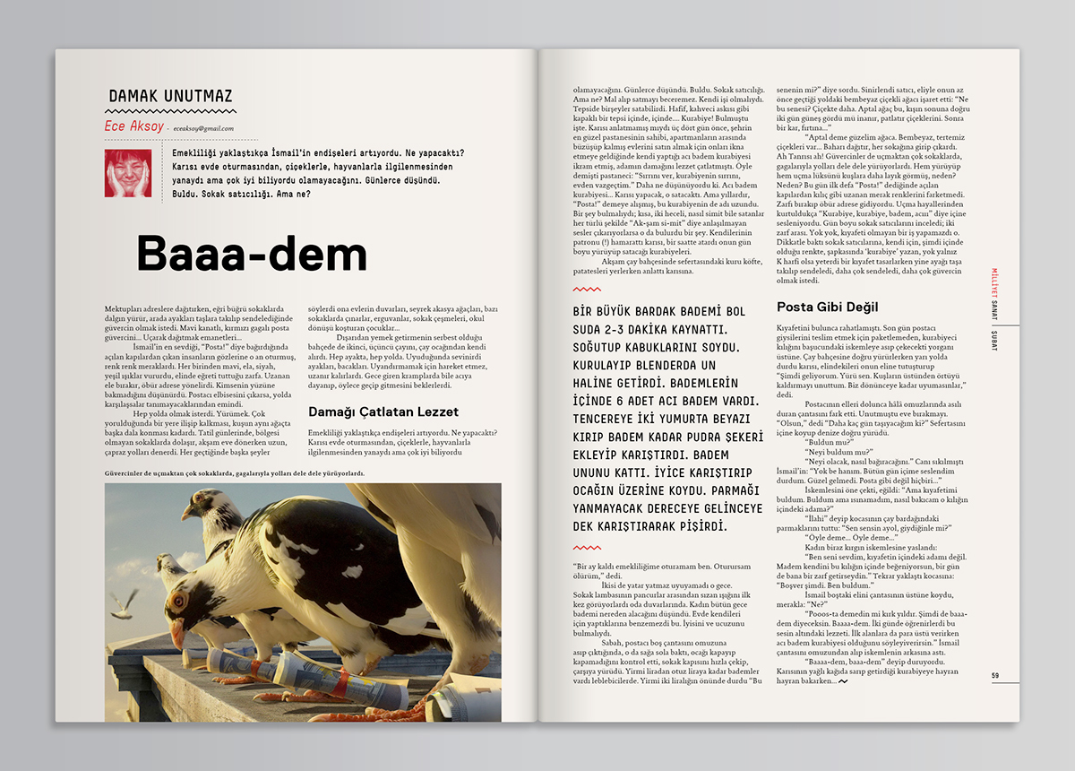 milliyet  sanat  art  popular culture magazine editorial design