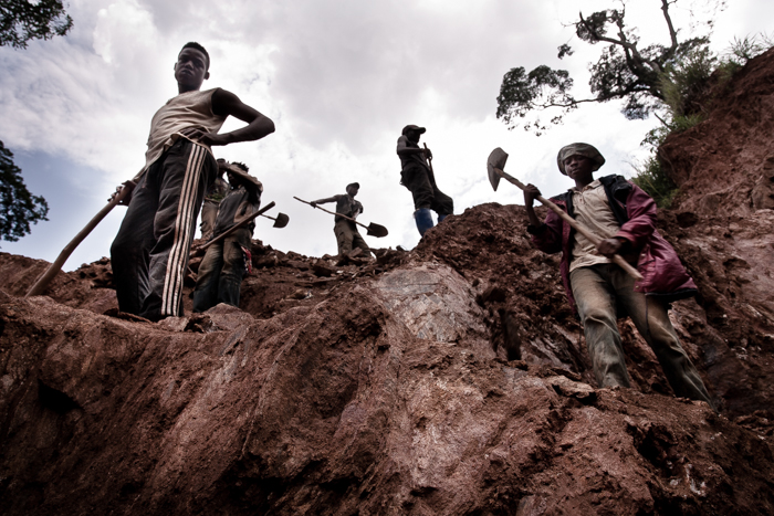 gold mines Miners Congo D.R. of Congo