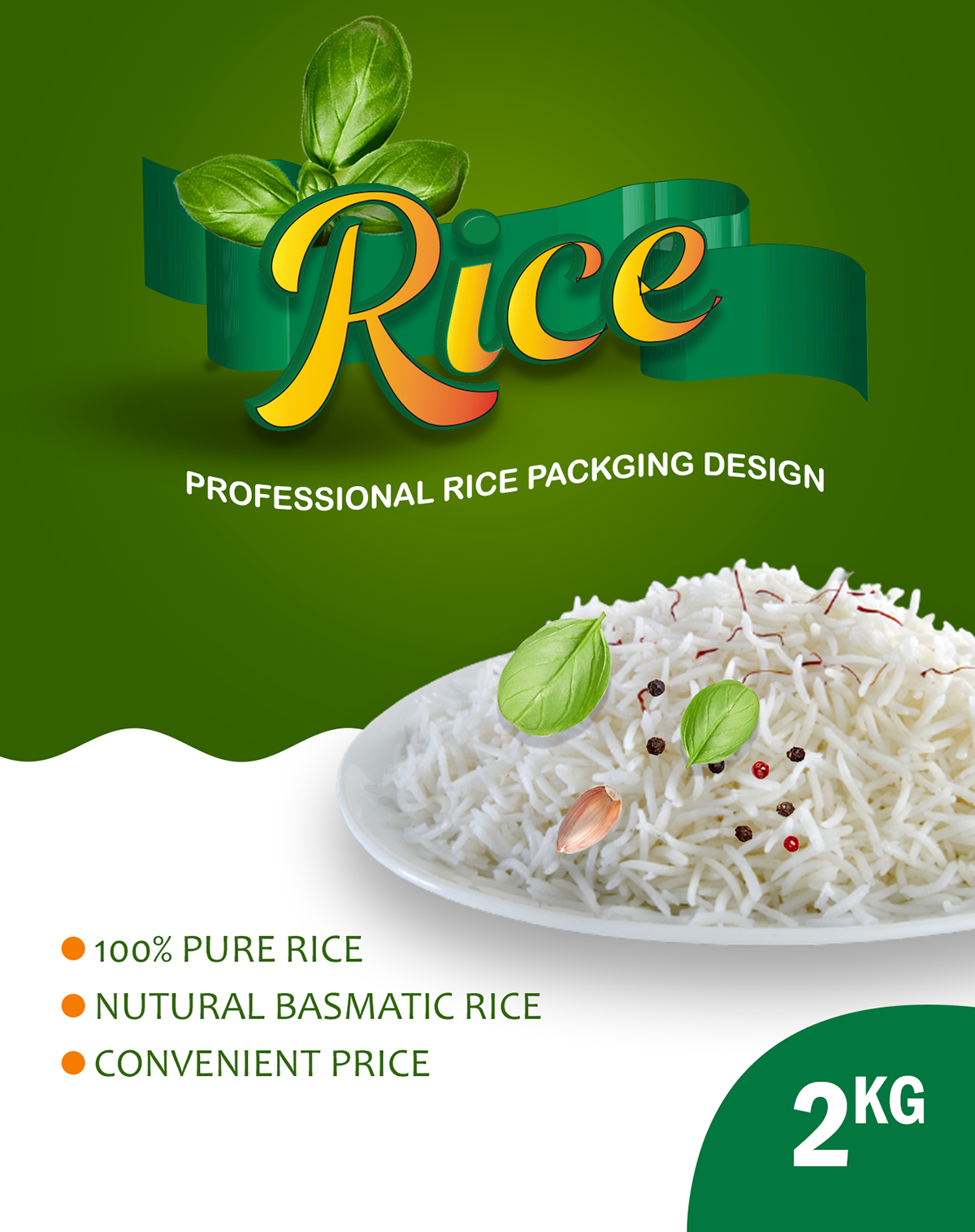 Creative Rice Packaging On Behance