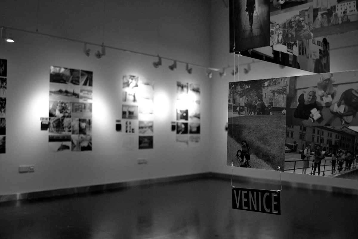 Exhibition  Italy student gallery summer studio