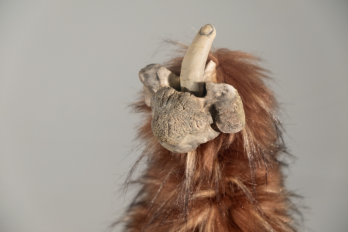 bizarre bone bust darkart ego figurative flesh ID sculpture soft