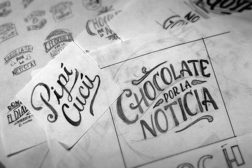 cookies Packaging lettering typography   print CRUCE Montevideo uruguay caligraphy solar