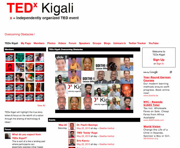 tedx kigali osmosis viral creative think tank qr code a first for east africaa