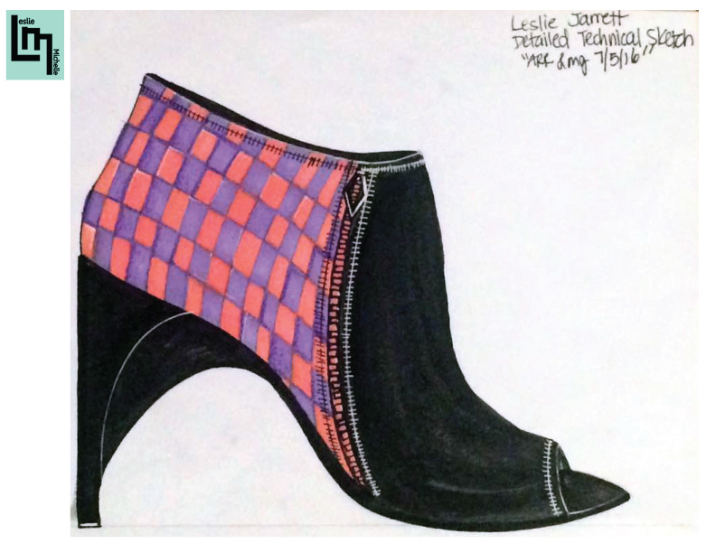 footwear design shoes accessories cad Technical Design sketches