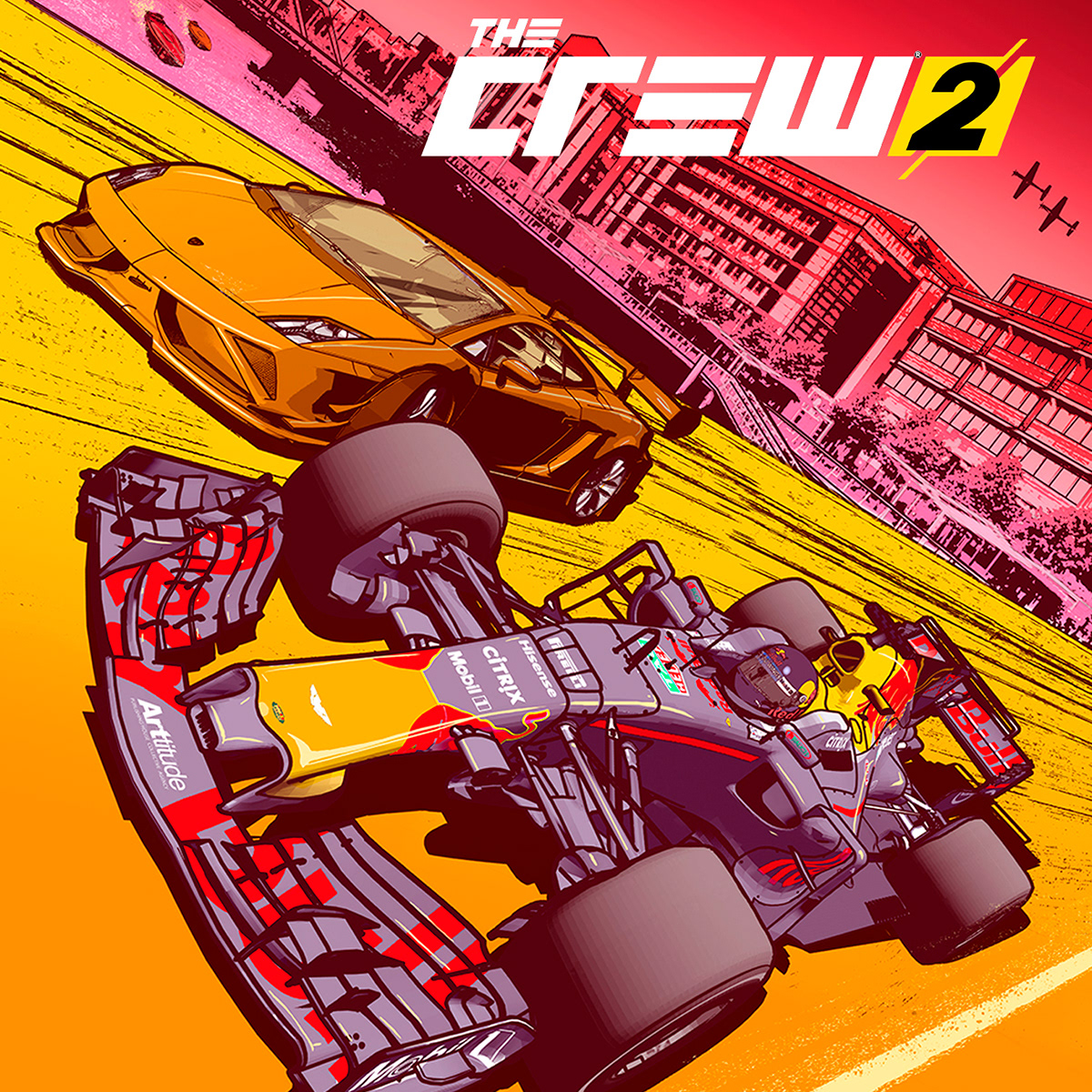 Davi Augusto f1 RedBull the crew2 são paulo Racing ILLUSTRATION  Ilustração CAR RACING Hot