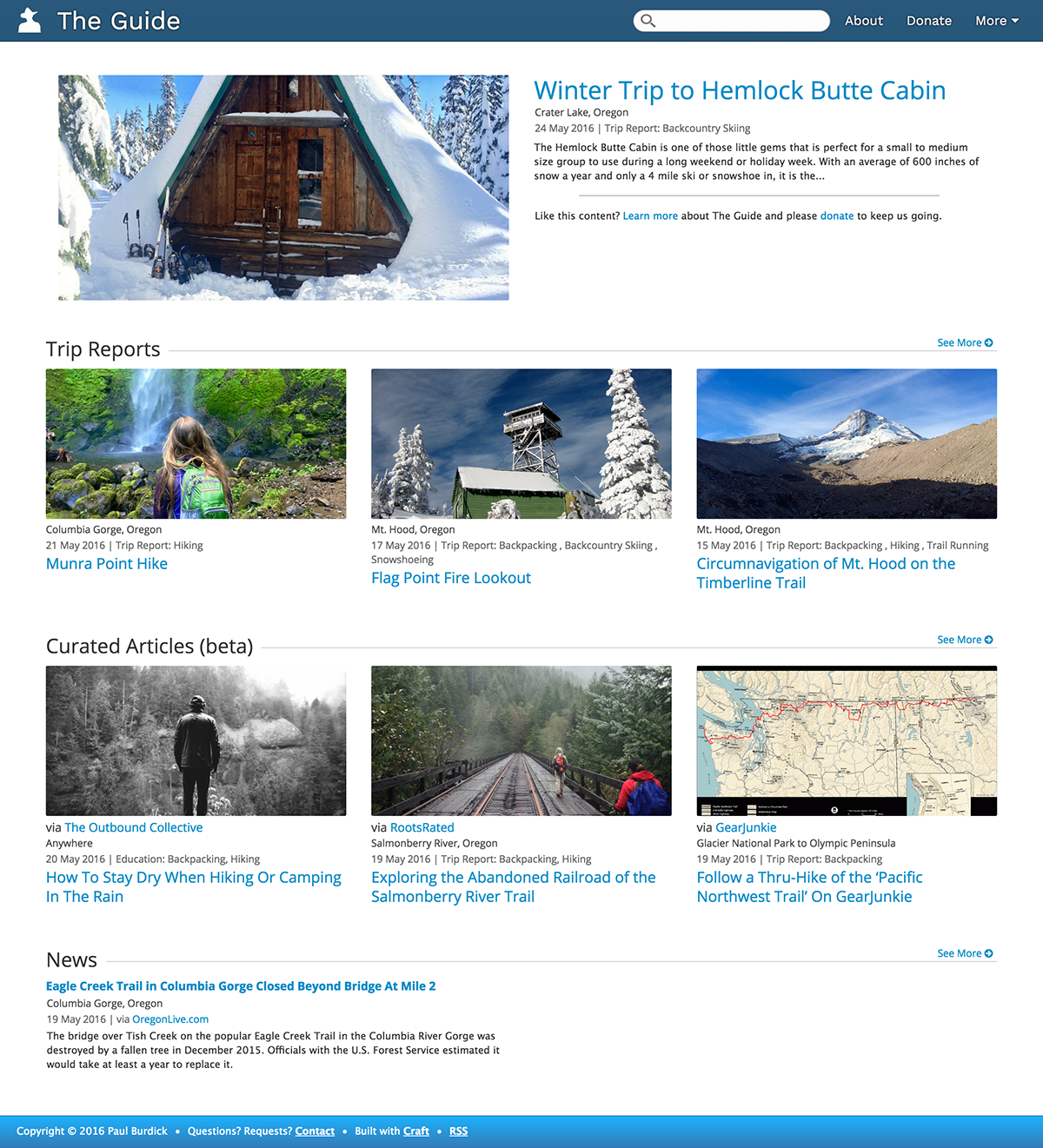 outdoors design alogolia search craft cms bootstrap