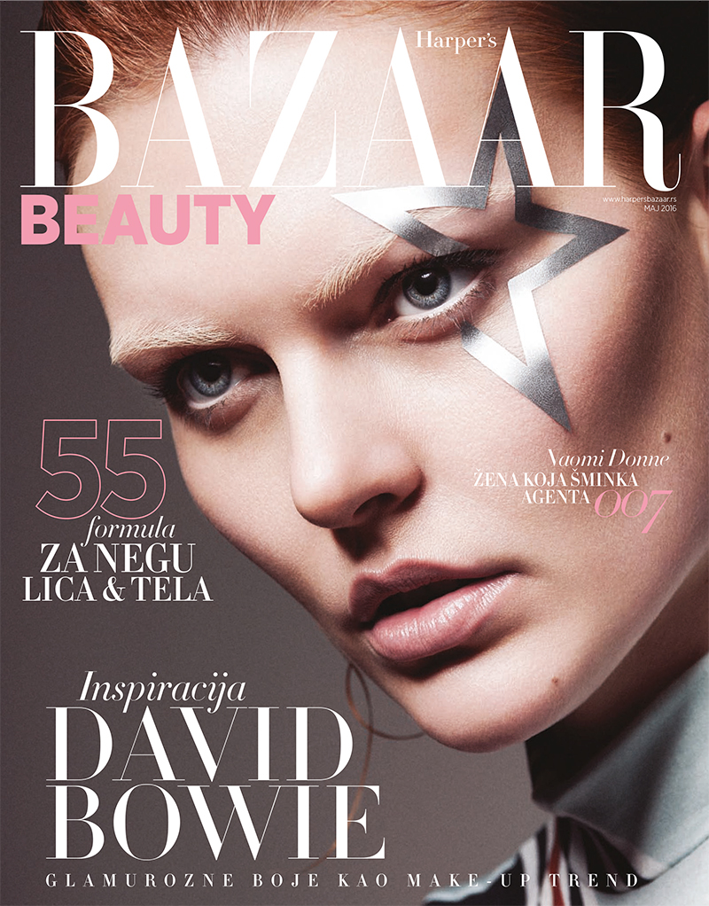 Harpers Bazaar beauty retouching Coverstory stephanie winger stephanie winger retouch Highend Retouch Make Up