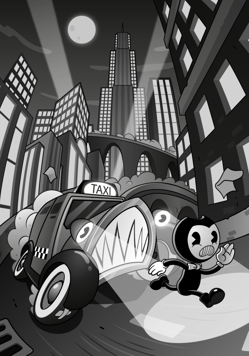 run bendy run ! :v Suesweet ᕕ( ᐛ )ᕗ - Illustrations ART street