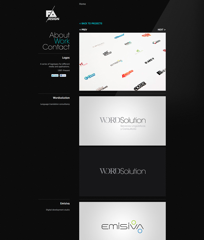 identity Visual Communication design studio fa design print logo pattern vectors Self Promotion