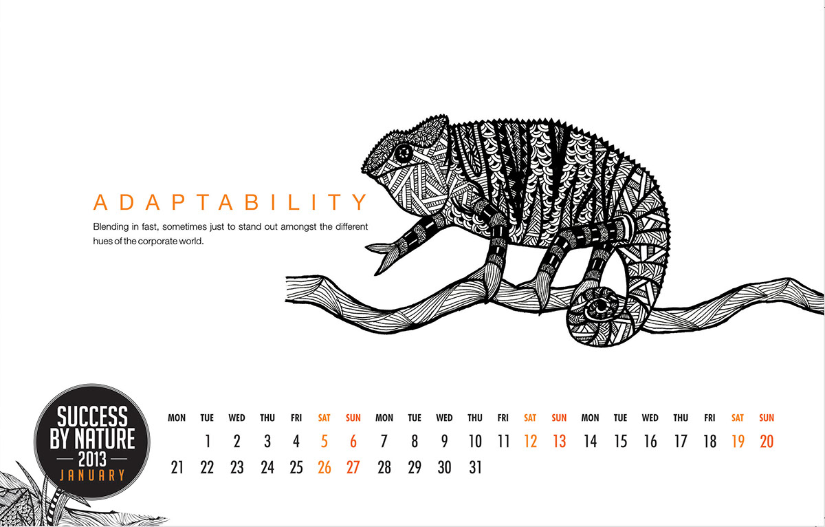 calendar animals