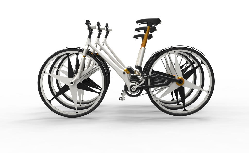 Adobe Portfolio Bike Bicycle transportation concept Health Wellness exercise