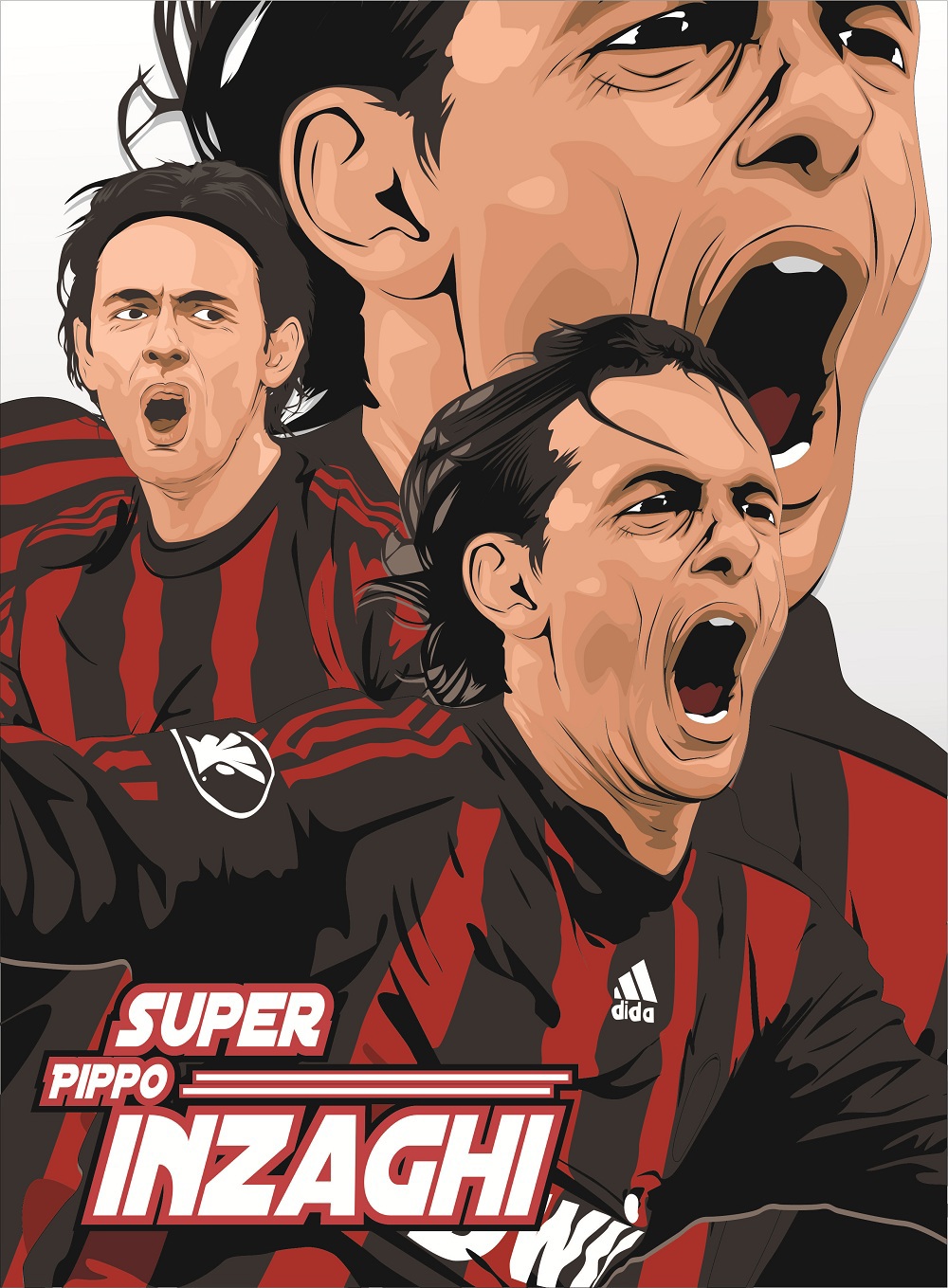 milan ACMilan vector corel Illustrator soccer football