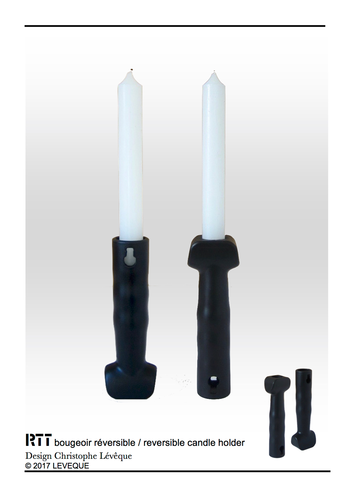 Bougeoir candle holder