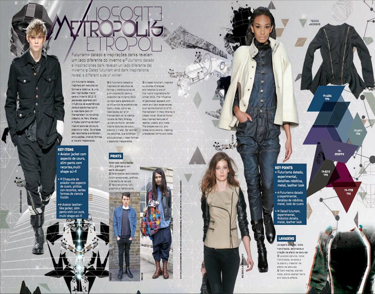JeansWear Fashio Editorial Vtrends Vicunha Winter 2012 Style