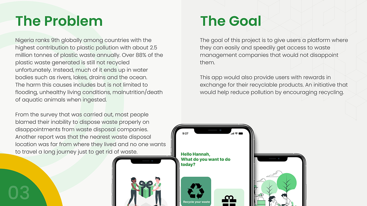 design Figma product design  recycle UI/UX waste management