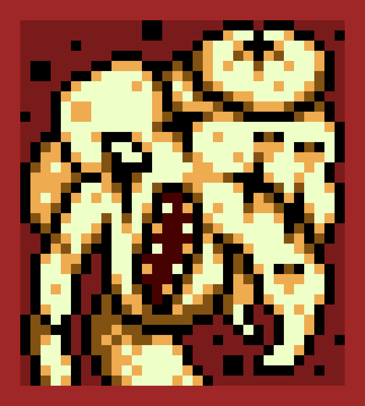aseprite Character design  Collection evil horror monster Monstra Collecta Pixel art story villain