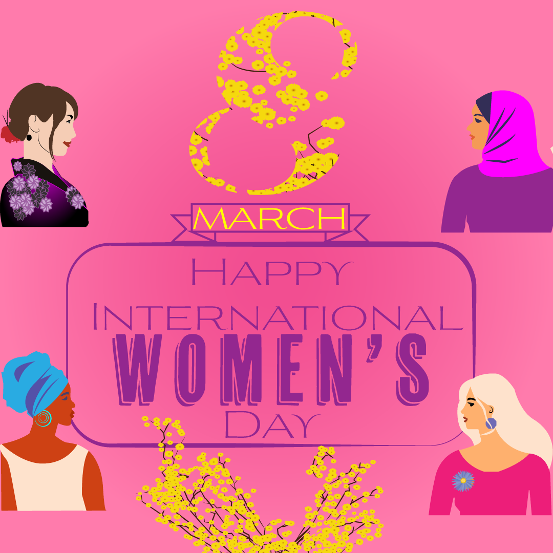 8 march adobe illustrator artwork Digital Art  digital illustration ILLUSTRATION  International Women's Day women women's day