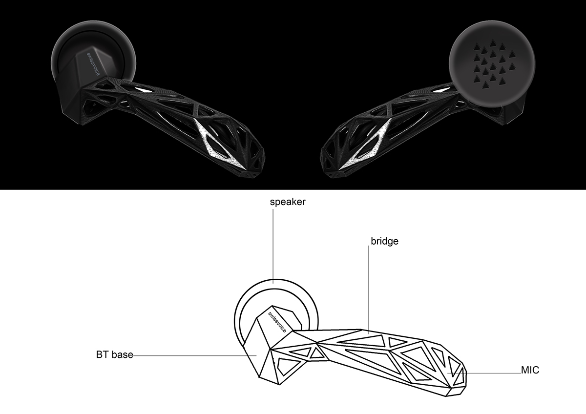 conceptual headset bluetooth headset deconstruction hi end headset