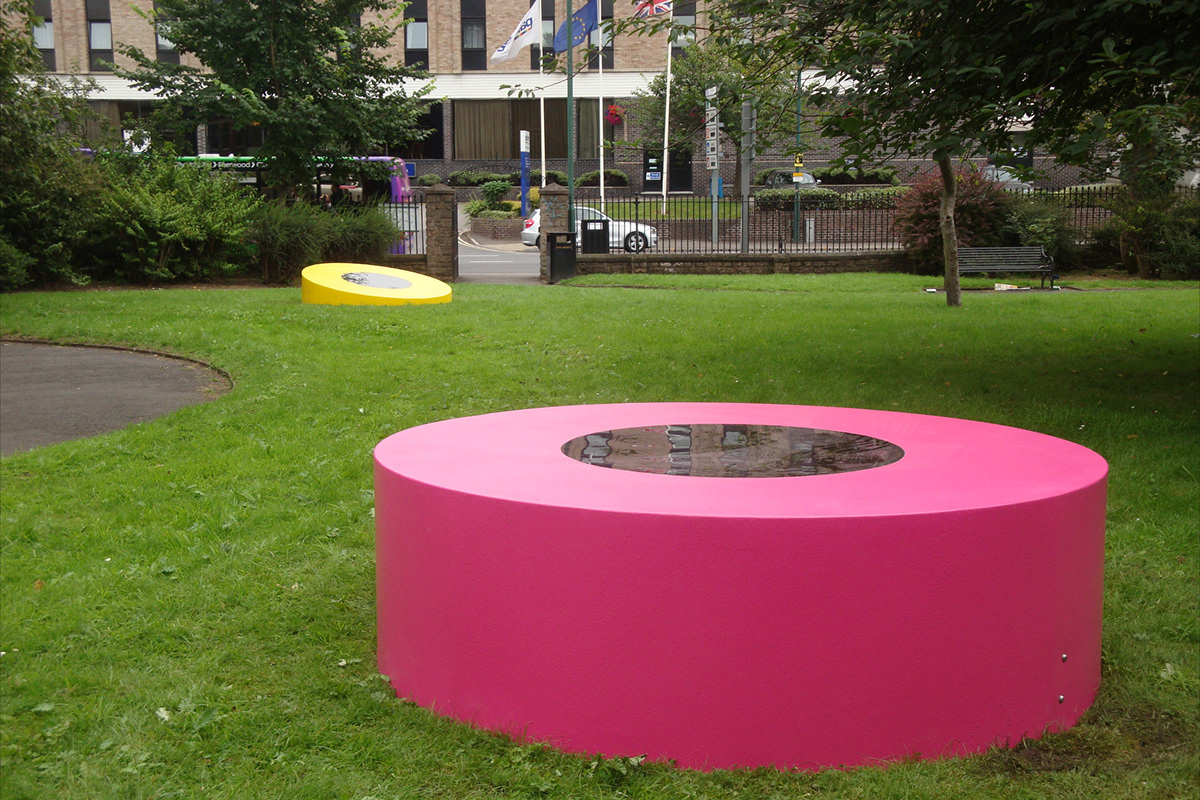 Art Installation  Public Art design  urban  Garden colour kistch  product design