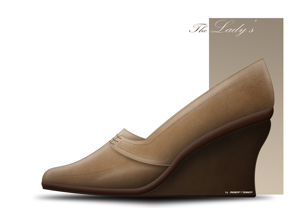 shoe footwear product rendering heels men classy scarlet leather