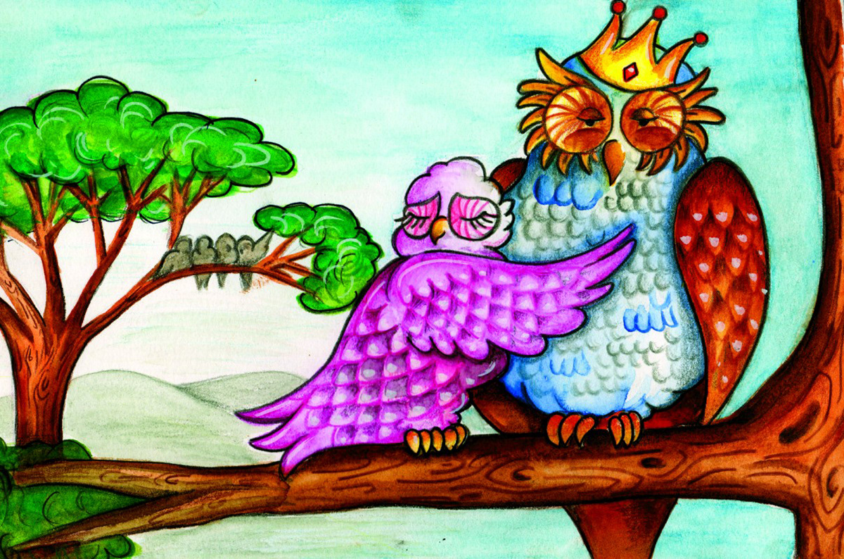 le civette Illustrator colors drowings sara caruso book illustration kids illustration