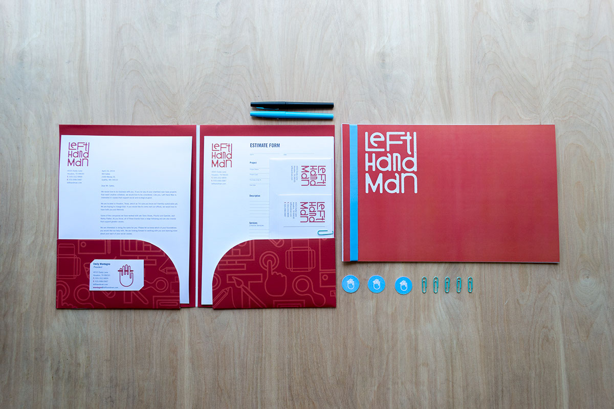 left hand man Corporate Identity Business Practices