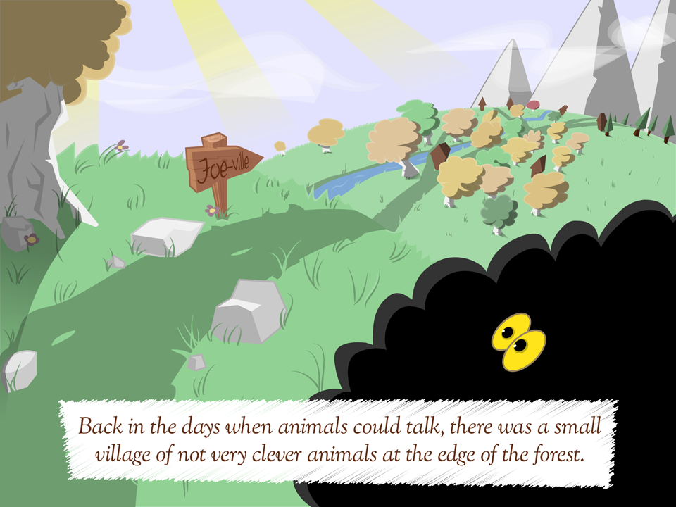 interactive story app animal silly Character