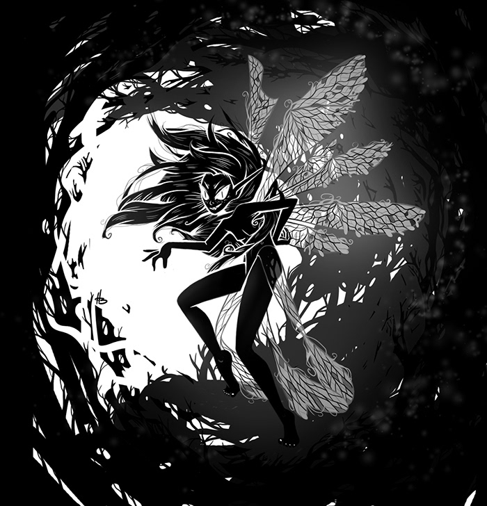 medusa fairy mermaid art vampire dark fantasy forest Character creature