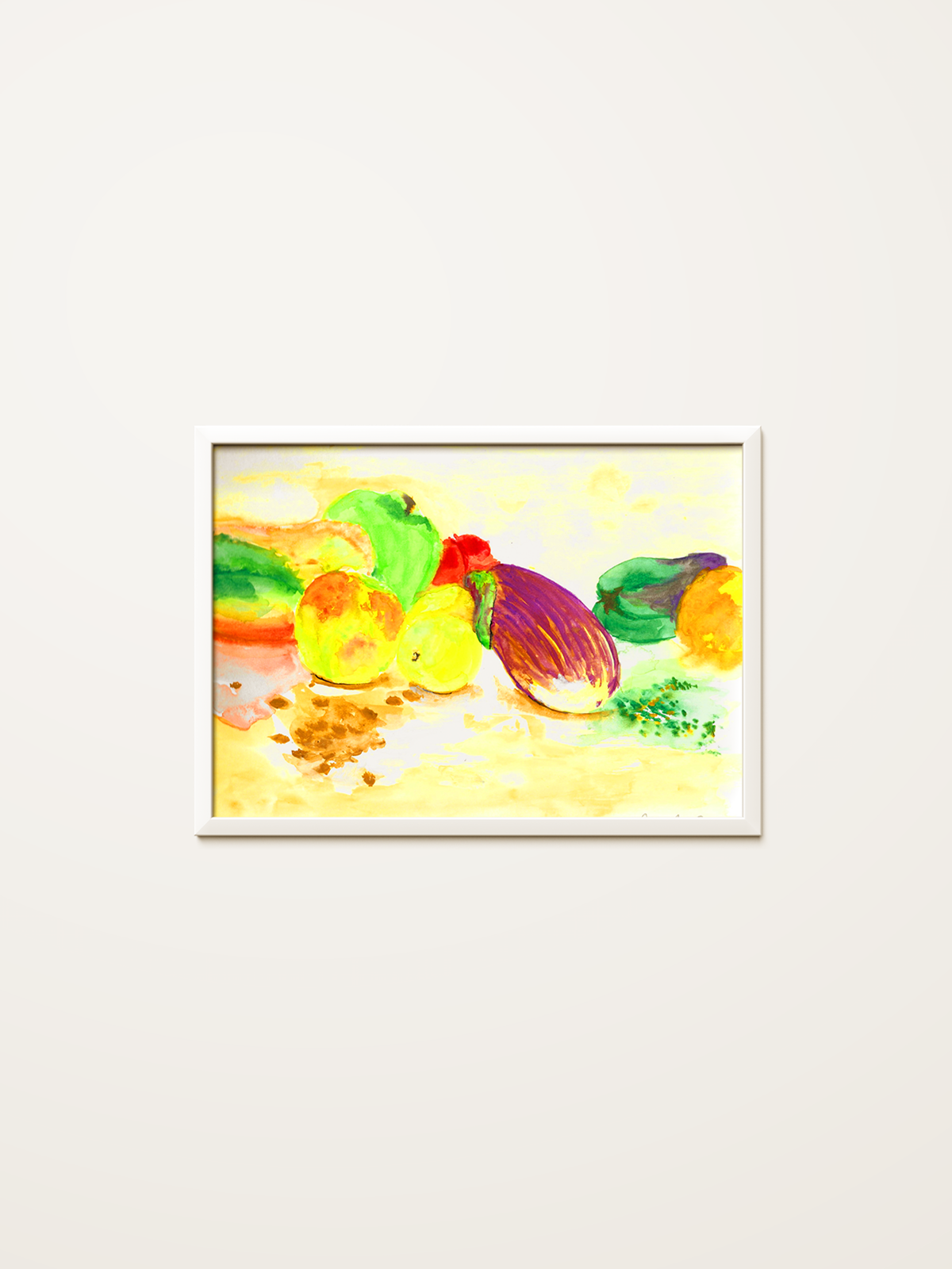 water color expressive found edge gradients painting   characters Imagery color Creativity